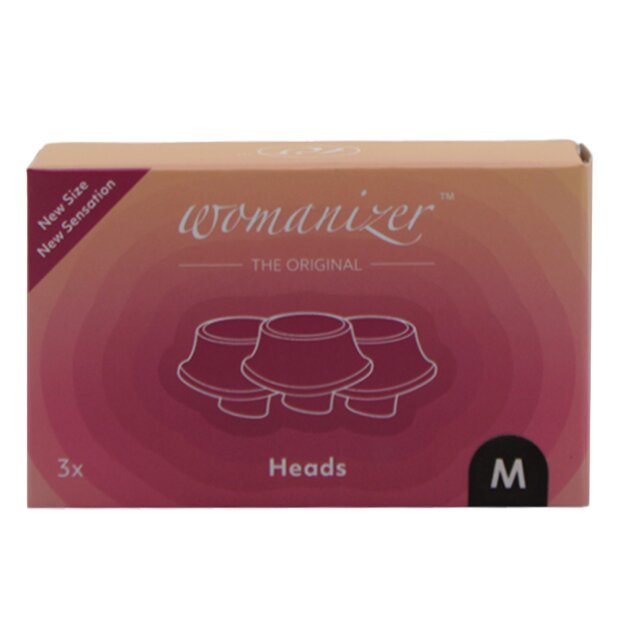 Womanizer W-Heads 3x Black M
