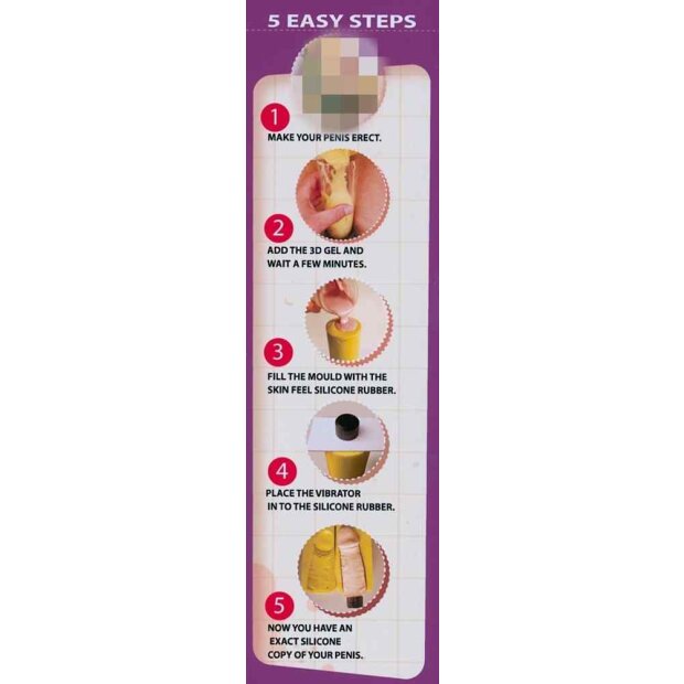 Cloneboy-Abdruck-Set mit Vibrator