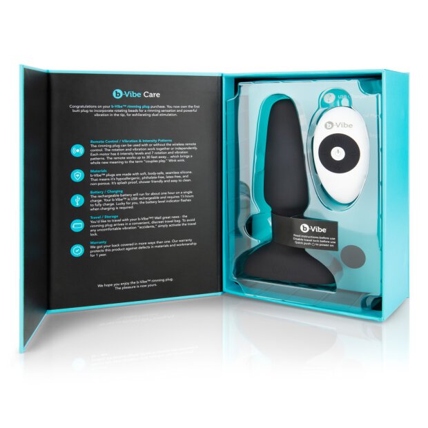 b-Vibe Rimming Petite Black