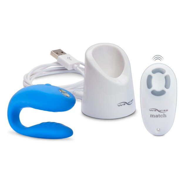WE-VIBE Match vibromasseur pour couple bleu
