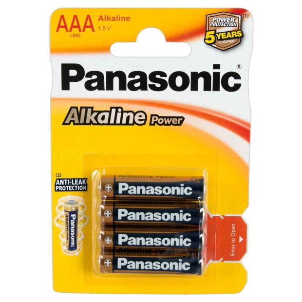 Panasonic Alkaline Micro 4er