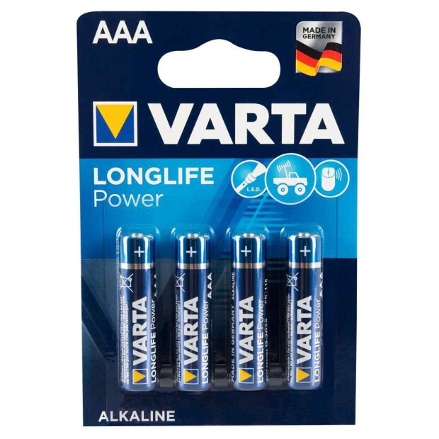 Varta Micro-Batterien AAA 4er Set