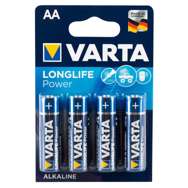 Varta Mignon-Batterien AA 4er Set