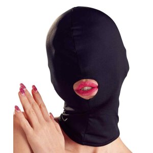 Head mask mouth black BK