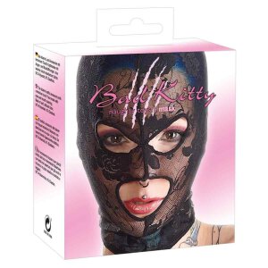 Bad Kitty Kopfmaske schwarz