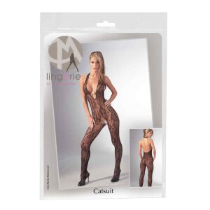 Catsuit schwarz L/XL