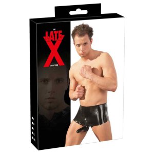 Mens Latex Pants black S/M