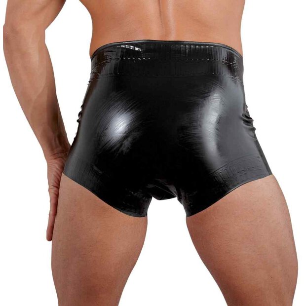 Latex Diaper Briefs black L