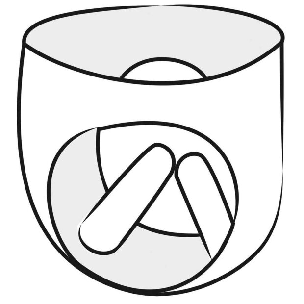 Latex Briefs Pump Dildo S