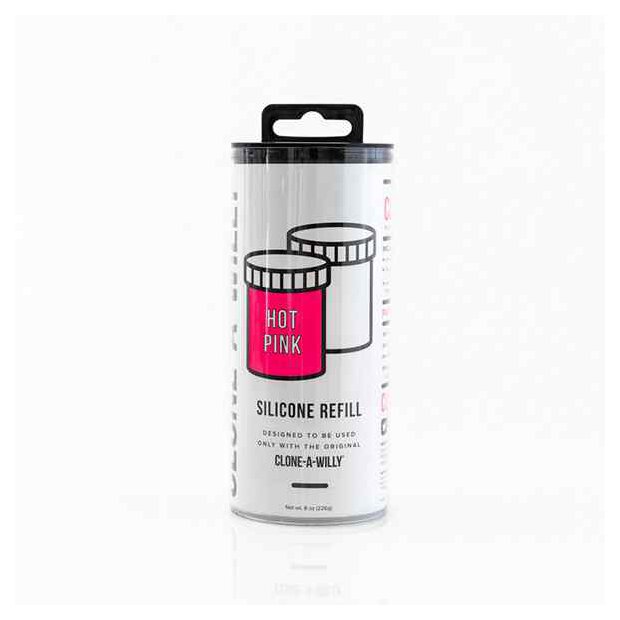 Clone-A-Willy Refill Hot Pink Silicone 226 g