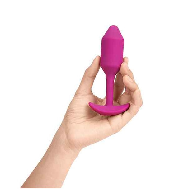 B-Vibe Vibrating Snug Plug M Rose