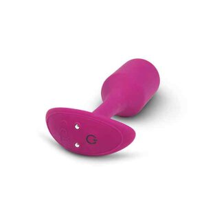 B-Vibe Vibrating Snug Plug M Rose