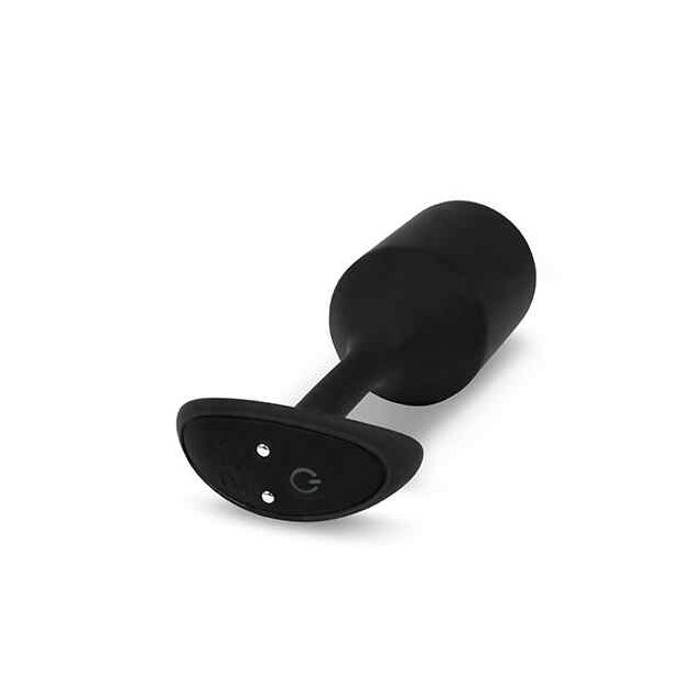B-Vibe Vibrating Snug Plug XL Black