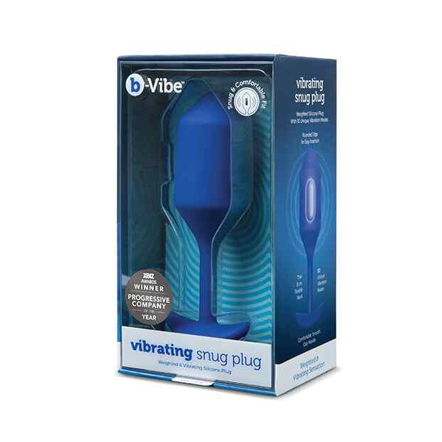 B-Vibe - Vibrating Snug Plug XL Navy