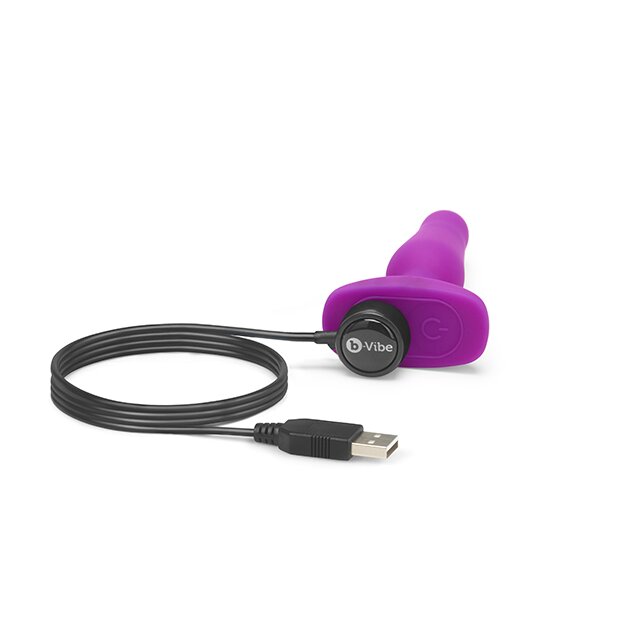 B-Vibe - Novice Remote Control Plug Fuchsia