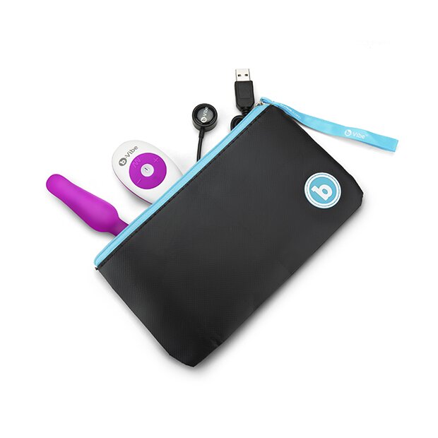 B-Vibe - Novice Remote Control Plug Fuchsia