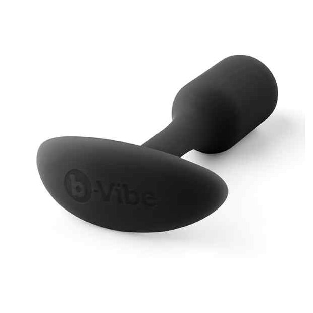 B-Vibe Snug Butt Plug 1 Black