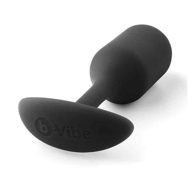 B-Vibe - Snug Butt Plug 2 Black 3 cm