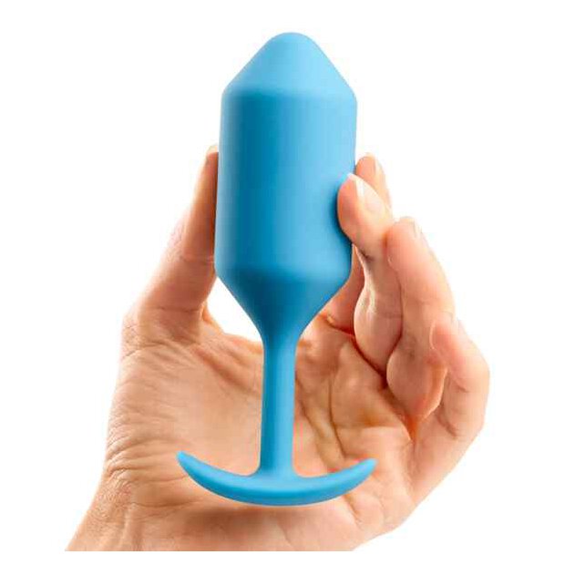 B-Vibe Snug Butt Plug 3 Teal
