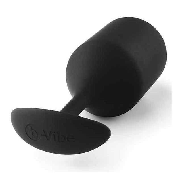 B-Vibe Snug Butt Plug 5 Black