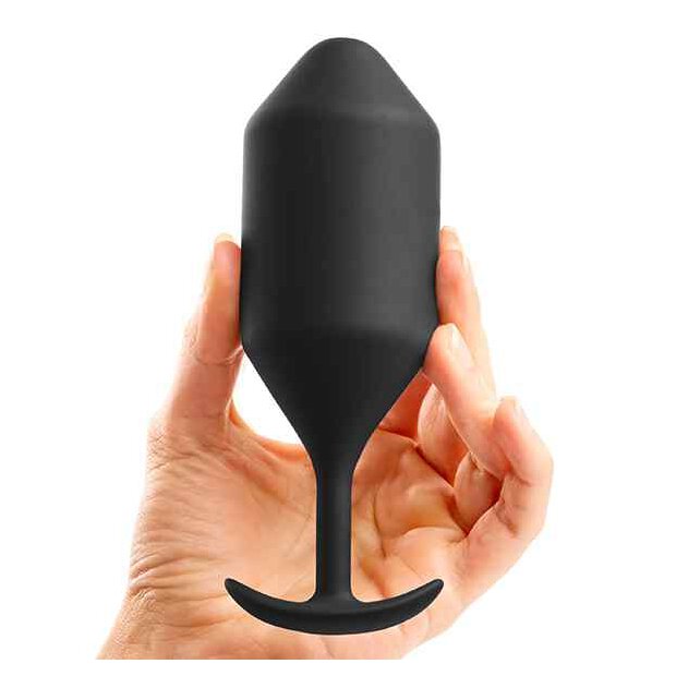B-Vibe Snug Butt Plug 5 Black