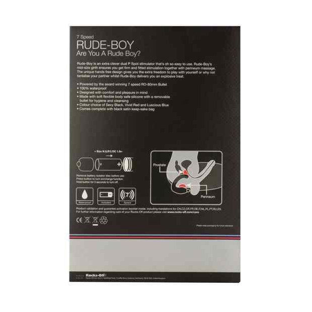 Rocks-Off - Rude-Boy 7-Speed Black