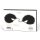 Bijoux Indiscrets Za Za Zu Feather Handcuffs Black