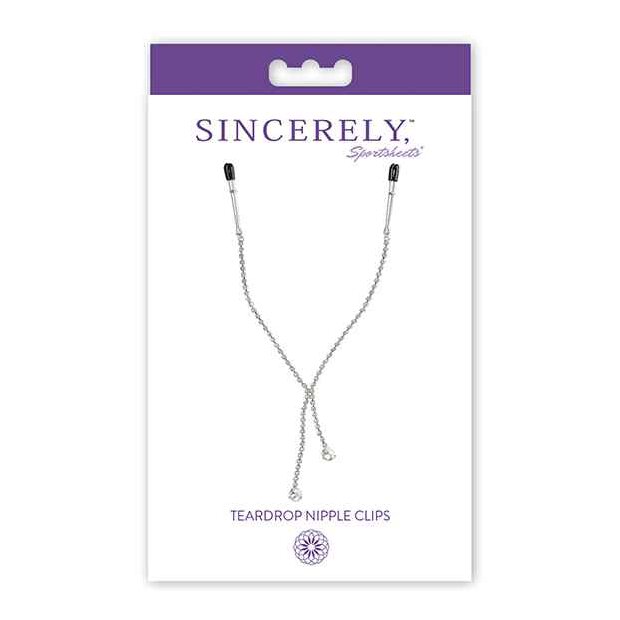 Sportsheets Sincerely Teardrop Nipple Clips