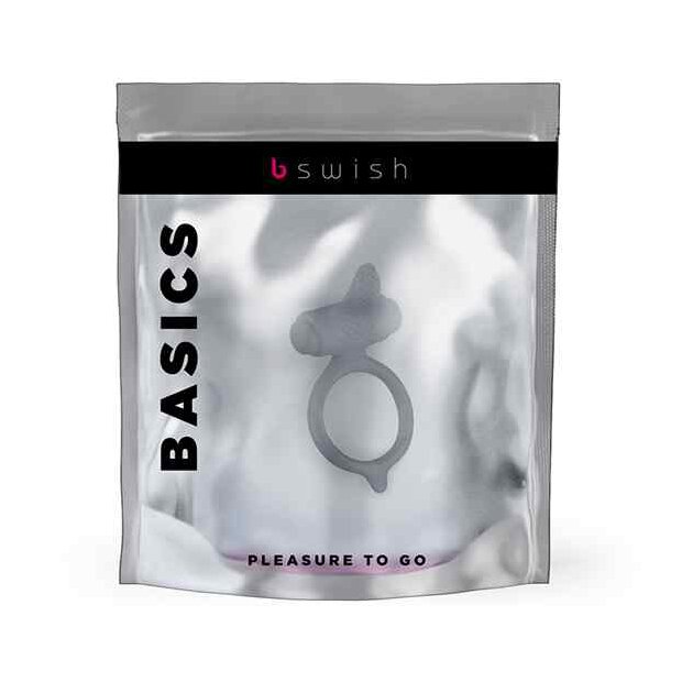 B Swish bcharmed Basic Penis Ring Slate