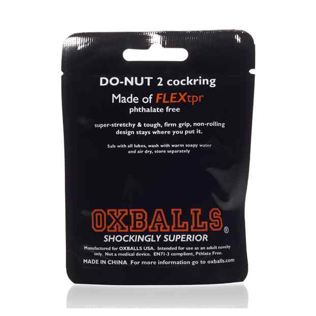 Oxballs Do-Nut 2 Cockring Black