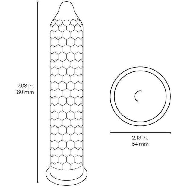 Lelo HEX Condooms Original 36 Pack