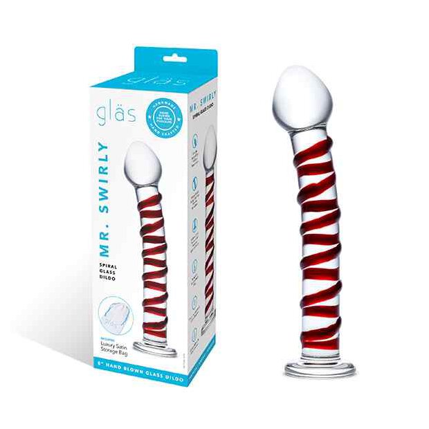 Glas Mr. Swirly Glass Dildo