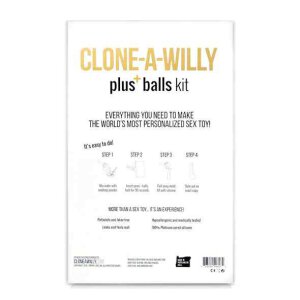 Clone-A-Willy Kit Including Balls Nude
