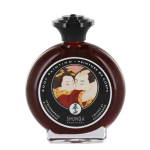 Shunga - Bodypainting Strawberries &amp; Champagne 100 ml
