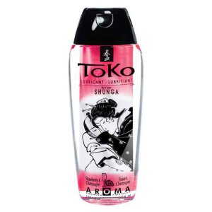 Shunga - Toko Lubricant Strawberry &amp; Champagne 165 ml