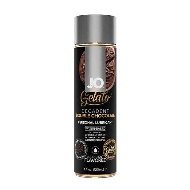 System JO Gelato Decadent Double Chocolate Lubricant Water-Based 120 ml