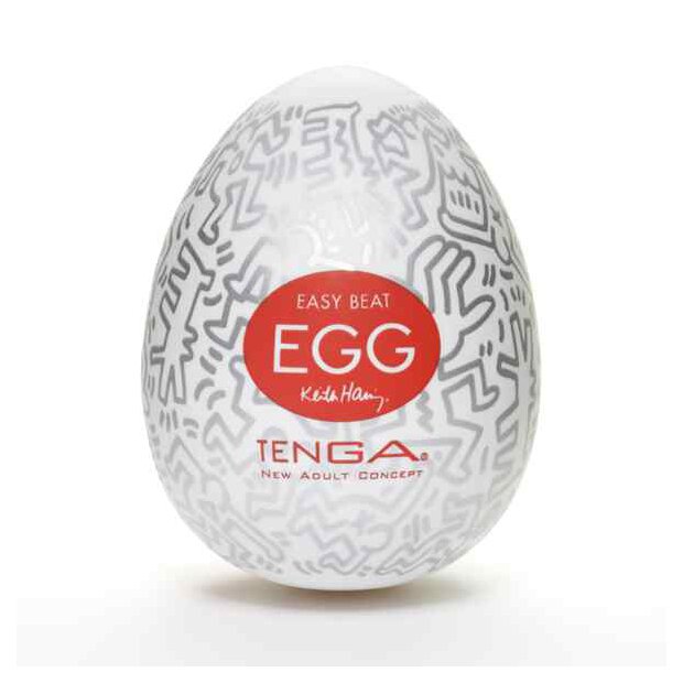 TENGA Keith Haring Egg Party (1 Piece)