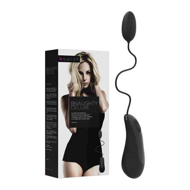 B Swish bnaughty Deluxe Vibrating Bullet Black