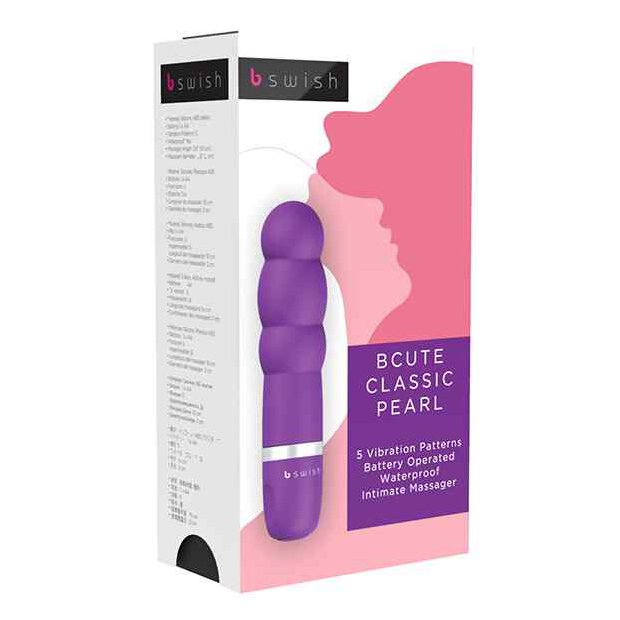 B Swish - bcute Classic Vibrator Pearl Violett