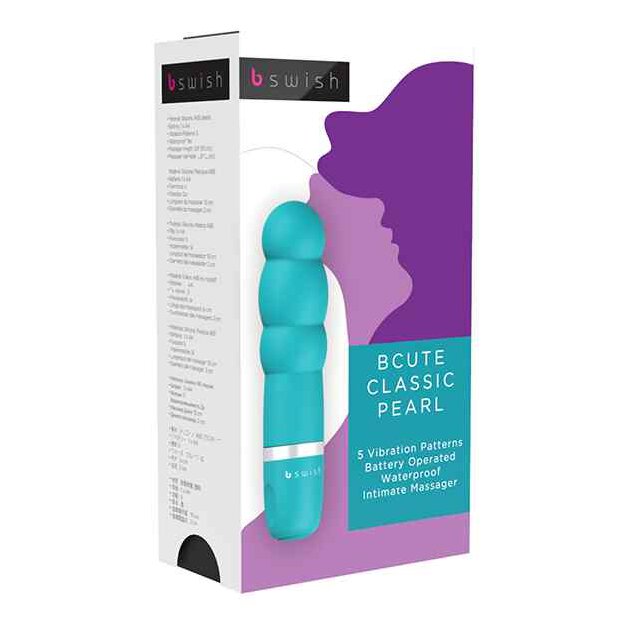 B Swish bcute Classic Vibrator Pearl Jade