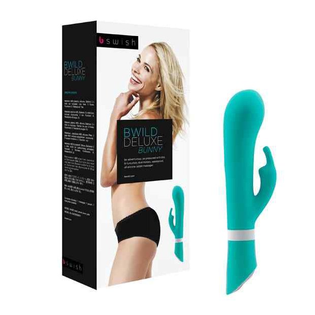 B Swish bwild Deluxe Bunny Rabbit Vibrator Jade