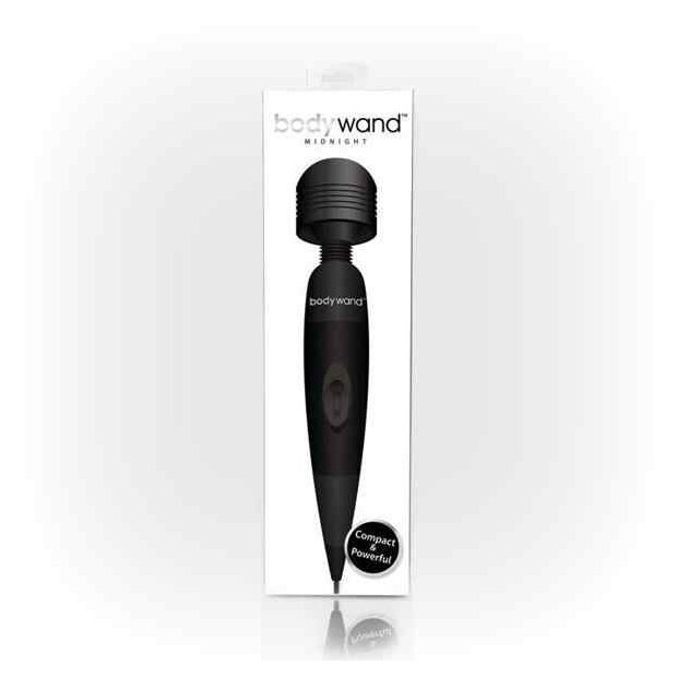 Bodywand Midnight Plug-In Wand Massager Black