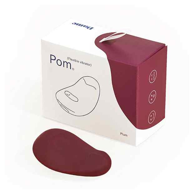 Dame Products Pom Flexible Vibrator Plum