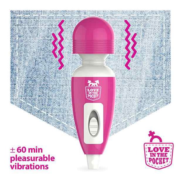 Love in the Pocket Love Massager Mini Vibrating Body Stimulator