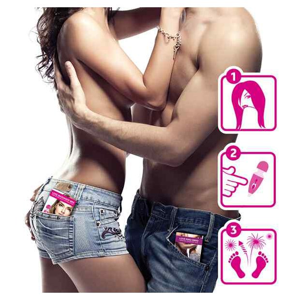 Love in the Pocket Love Massager Mini Vibrating Body Stimulator