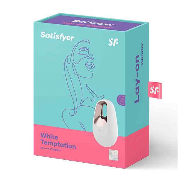 Satisfyer - White Temptation Lay-On Vibrator