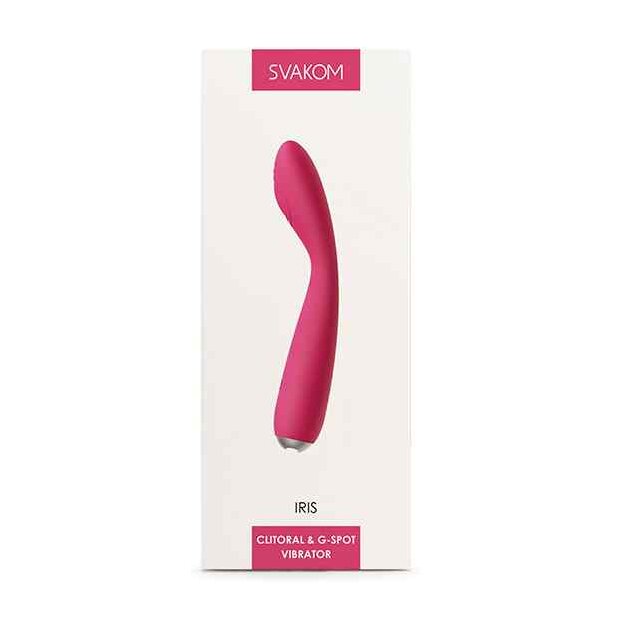 Svakom Iris Vibrator Plum Red
