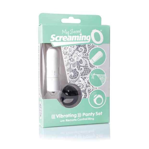 The Screaming O - Remote Control Panty Vibe White