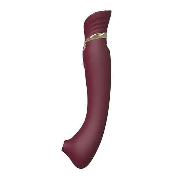 Zalo - Queen Set G-Spot Pulsewave Vibrator Wine Red