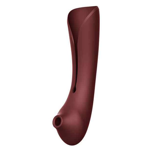 Zalo - Queen Set G-Spot Pulsewave Vibrator Wine Red